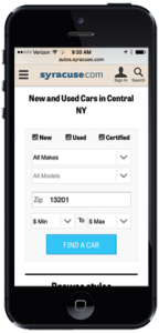 Used car mobile phone