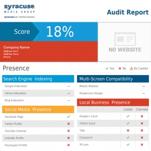 Online presence report