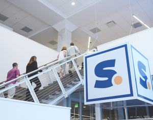 Syracuse Media Group open workplace