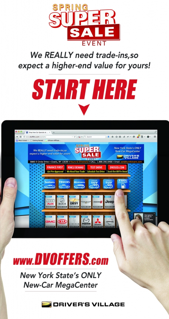 FullPageSuperSale copy Driver's Village Print Ad