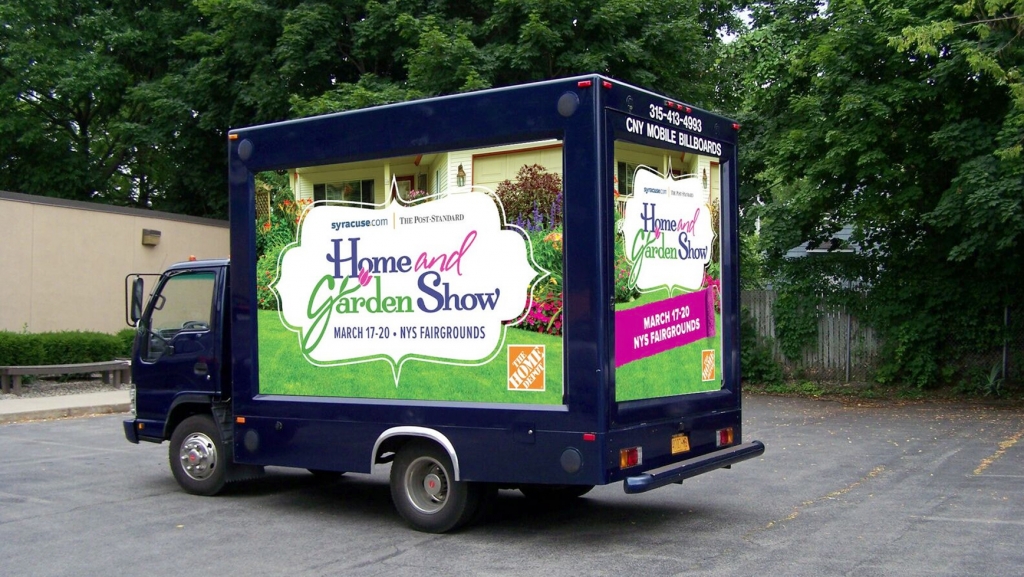 Home & Garden Vehicle Billboard