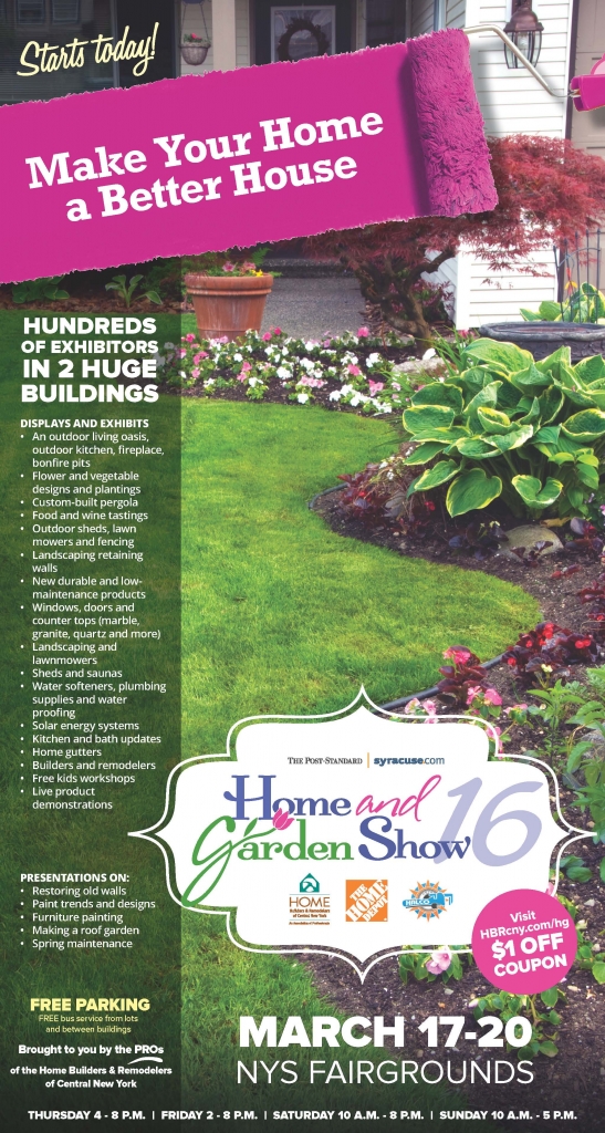Home & Garden full-page print ad