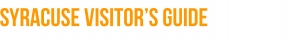 Syracuse Visitor's Guide