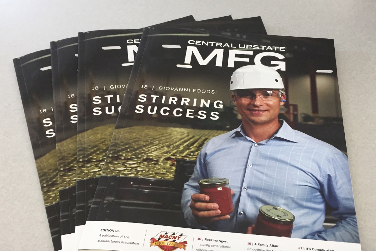 Advance Media New York retools Upstate MFG magazine • Advance Media New